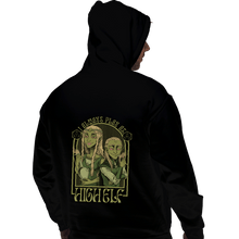 Load image into Gallery viewer, Shirts Pullover Hoodies, Unisex / Small / Black I Always Play As High Elf
