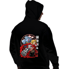 Load image into Gallery viewer, Secret_Shirts Pullover Hoodies, Unisex / Small / Black Fullmetal Brotherhood
