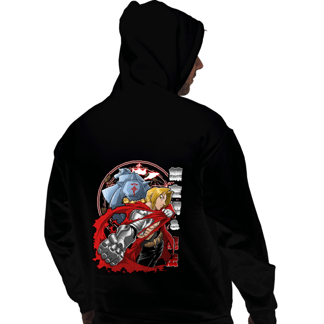 Secret_Shirts Pullover Hoodies, Unisex / Small / Black Fullmetal Brotherhood