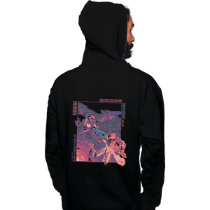 Shirts Zippered Hoodies, Unisex / Small / Black Burning The Night