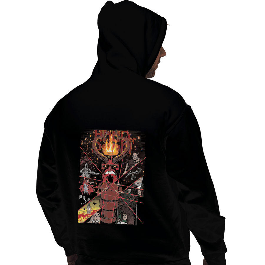 Shirts Pullover Hoodies, Unisex / Small / Black Hand Of Doom