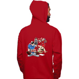 Daily_Deal_Shirts Pullover Hoodies, Unisex / Small / Red Showoff