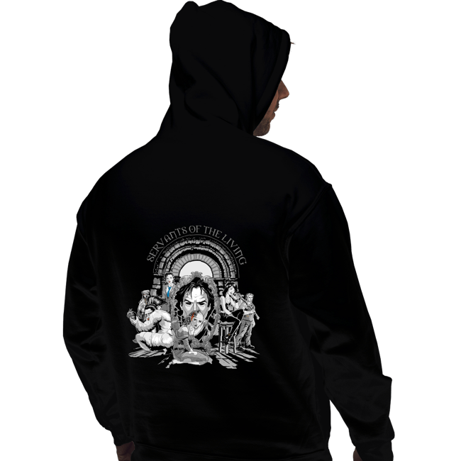 Shirts Pullover Hoodies, Unisex / Small / Black Servants Of The Living