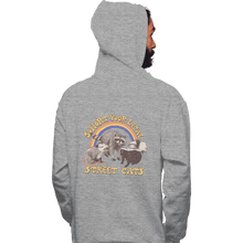 Load image into Gallery viewer, Shirts Pullover Hoodies, Unisex / Small / Sports Grey Street Cats
