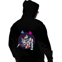 Load image into Gallery viewer, Daily_Deal_Shirts Pullover Hoodies, Unisex / Small / Black Retro Roll-Call

