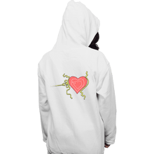 Load image into Gallery viewer, Shirts Pullover Hoodies, Unisex / Small / White Grinch Heart
