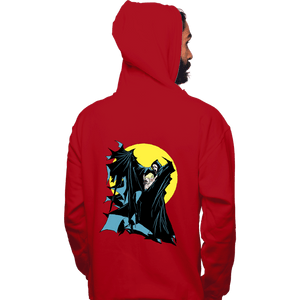 Daily_Deal_Shirts Pullover Hoodies, Unisex / Small / Red Pick Up The Phone