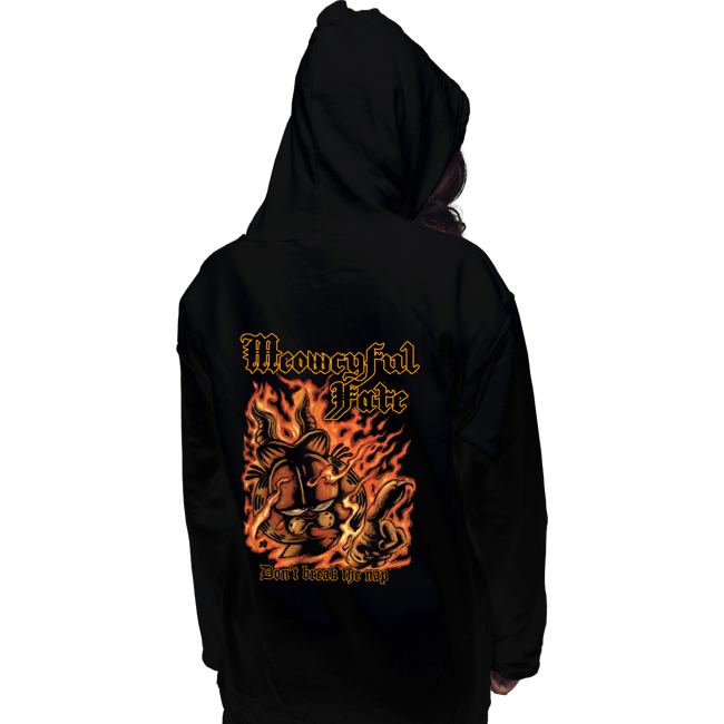 Daily_Deal_Shirts Pullover Hoodies, Unisex / Small / Black Meowcyful Fate