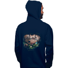 Load image into Gallery viewer, Shirts Pullover Hoodies, Unisex / Small / Navy Forest Dreamers

