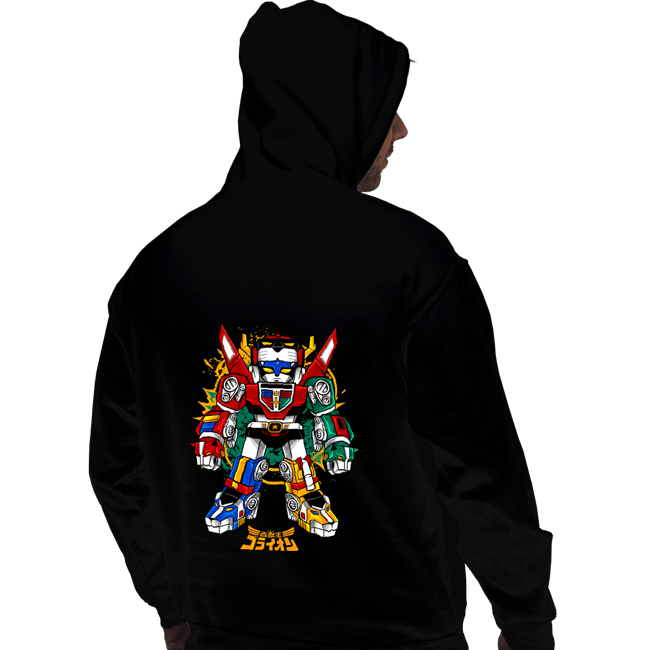 Daily_Deal_Shirts Pullover Hoodies, Unisex / Small / Black Chibi Voltron