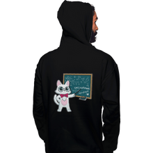 Load image into Gallery viewer, Shirts Zippered Hoodies, Unisex / Small / Black Scientist Cat
