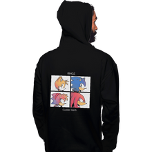 Load image into Gallery viewer, Shirts Pullover Hoodies, Unisex / Small / Black Ringz
