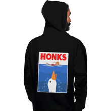 Load image into Gallery viewer, Shirts Zippered Hoodies, Unisex / Small / Black HONKS
