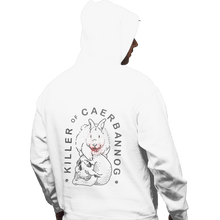 Load image into Gallery viewer, Shirts Pullover Hoodies, Unisex / Small / White Killer Rabbit of Caerbannog
