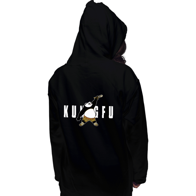 Daily_Deal_Shirts Pullover Hoodies, Unisex / Small / Black Air Panda