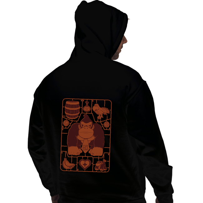 Daily_Deal_Shirts Pullover Hoodies, Unisex / Small / Black Donkey Kong Model Sprue