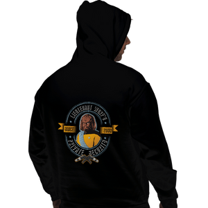Daily_Deal_Shirts Pullover Hoodies, Unisex / Small / Black Worf's Security