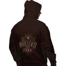 Load image into Gallery viewer, Shirts Pullover Hoodies, Unisex / Small / Dark Chocolate Rivendell Cider
