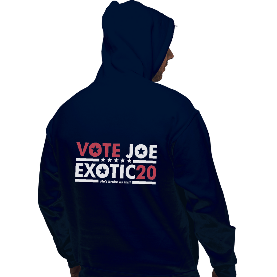 Shirts Pullover Hoodies, Unisex / Small / Navy Vote For Joe