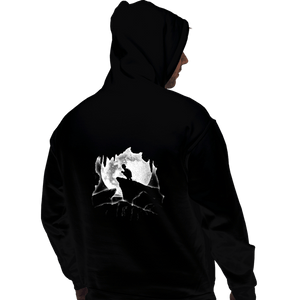 Daily_Deal_Shirts Pullover Hoodies, Unisex / Small / Black Moonlight Cave