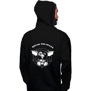 Daily_Deal_Shirts Pullover Hoodies, Unisex / Small / Black Break The Rules
