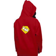 Load image into Gallery viewer, Secret_Shirts Pullover Hoodies, Unisex / Small / Red Dove Of Peace
