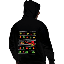 Load image into Gallery viewer, Shirts Pullover Hoodies, Unisex / Small / Black Alex Kidd In Christmas World
