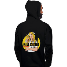Load image into Gallery viewer, Shirts Pullover Hoodies, Unisex / Small / Black Kill Covid
