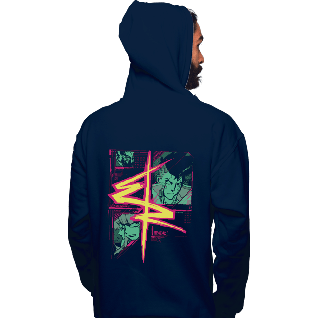 Daily_Deal_Shirts Pullover Hoodies, Unisex / Small / Navy Cyberrunners
