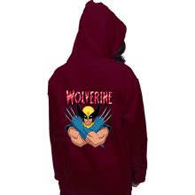 Load image into Gallery viewer, Daily_Deal_Shirts Pullover Hoodies, Unisex / Small / Maroon Wolverine 97
