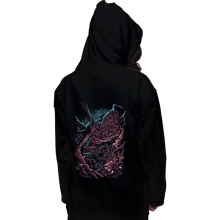 Load image into Gallery viewer, Shirts Pullover Hoodies, Unisex / Small / Black Into Nightmare

