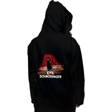 Load image into Gallery viewer, Secret_Shirts Pullover Hoodies, Unisex / Small / Black Evil Schrödinger
