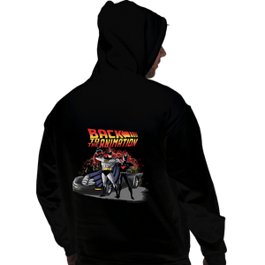Daily_Deal_Shirts Pullover Hoodies, Unisex / Small / Black Back To The Animation