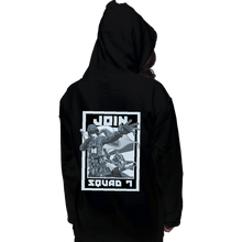 Load image into Gallery viewer, Shirts Pullover Hoodies, Unisex / Small / Black Join Squad 7
