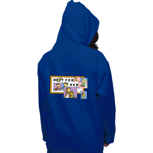 Daily_Deal_Shirts Pullover Hoodies, Unisex / Small / Royal Blue For Her