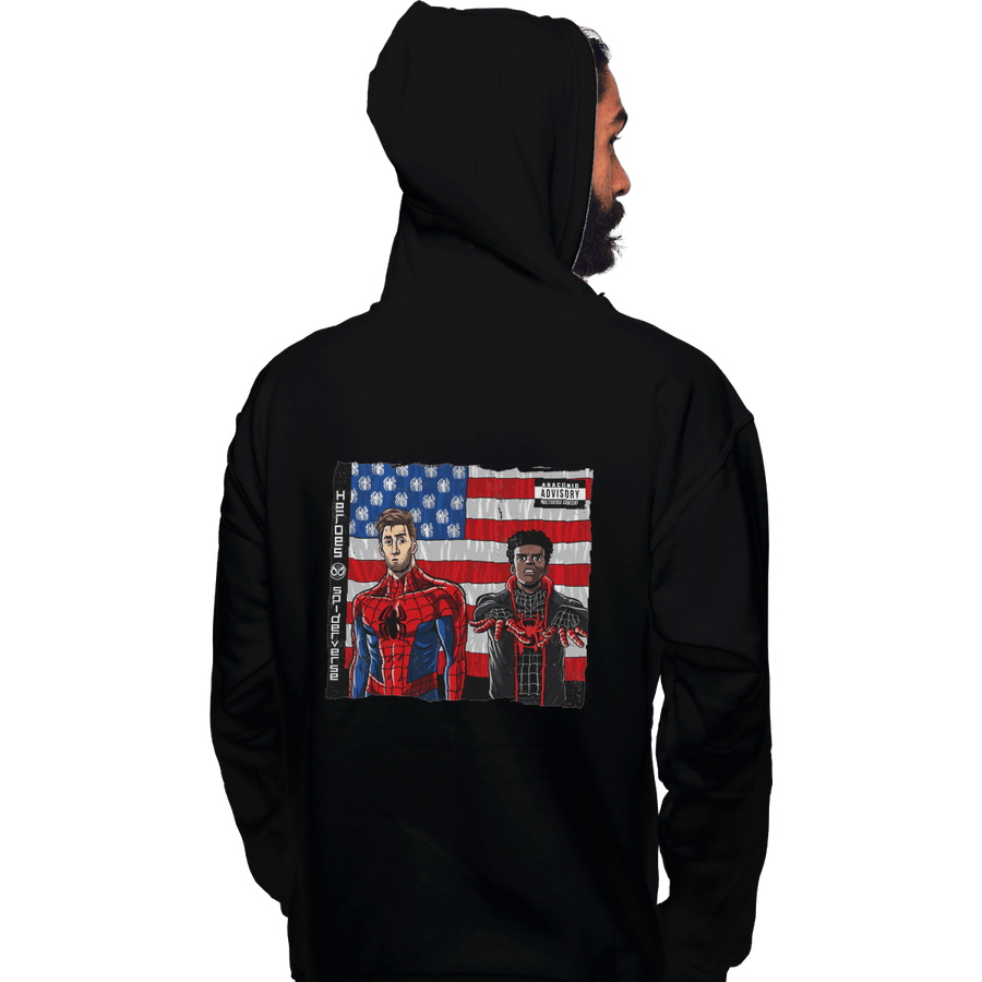 Shirts Pullover Hoodies, Unisex / Small / Black Spider-Verse