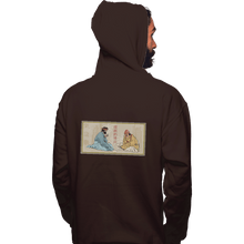 Load image into Gallery viewer, Daily_Deal_Shirts Pullover Hoodies, Unisex / Small / Dark Chocolate Legend Of The Smoking Bowls
