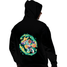 Load image into Gallery viewer, Daily_Deal_Shirts Pullover Hoodies, Unisex / Small / Black Digital Fox
