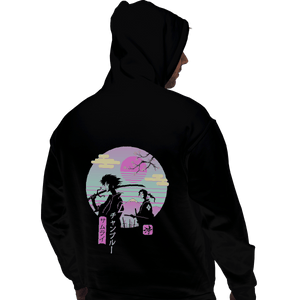 Shirts Pullover Hoodies, Unisex / Small / Black Samurai Chillhop