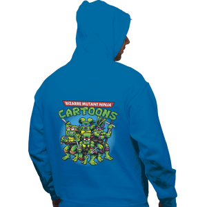Shirts Zippered Hoodies, Unisex / Small / Royal blue Ninja Cartoons