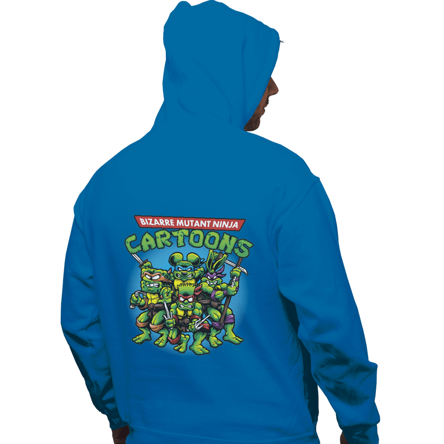 Shirts Zippered Hoodies, Unisex / Small / Royal blue Ninja Cartoons