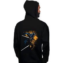 Load image into Gallery viewer, Daily_Deal_Shirts Pullover Hoodies, Unisex / Small / Black The Two White Blades
