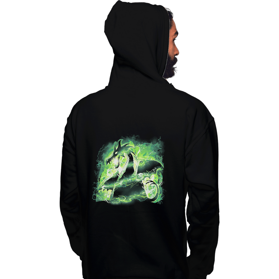 Secret_Shirts Pullover Hoodies, Unisex / Small / Black Power Dragon