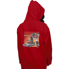 Load image into Gallery viewer, Shirts Pullover Hoodies, Unisex / Small / Red Marty McPrime
