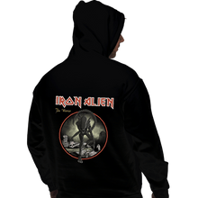 Load image into Gallery viewer, Daily_Deal_Shirts Pullover Hoodies, Unisex / Small / Black Iron Alien
