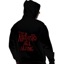 Load image into Gallery viewer, Secret_Shirts Pullover Hoodies, Unisex / Small / Black Mephisto All Along
