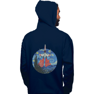 Shirts Pullover Hoodies, Unisex / Small / Navy Starry Fighter