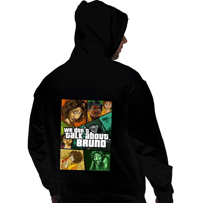 Daily_Deal_Shirts Pullover Hoodies, Unisex / Small / Black We Don't Talk About Bruno