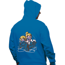 Load image into Gallery viewer, Shirts Pullover Hoodies, Unisex / Small / Sapphire Valentines Pirates

