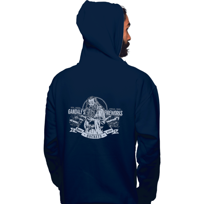 Secret_Shirts Pullover Hoodies, Unisex / Small / Navy Gandalf's Fireworks